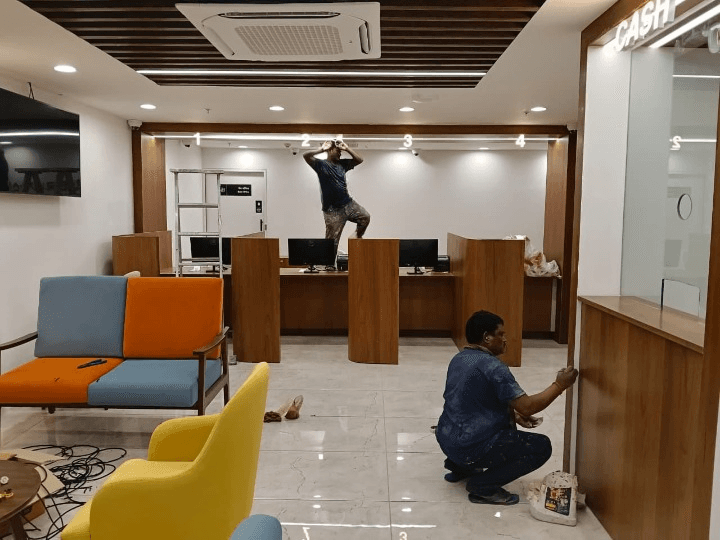 Institutional Banking Hall & Customer Service Counters