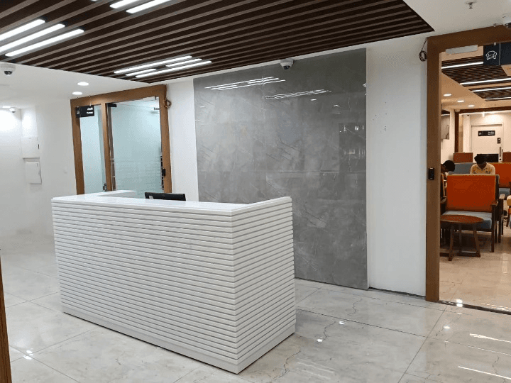 Contemporary Minimalist Reception Lounge